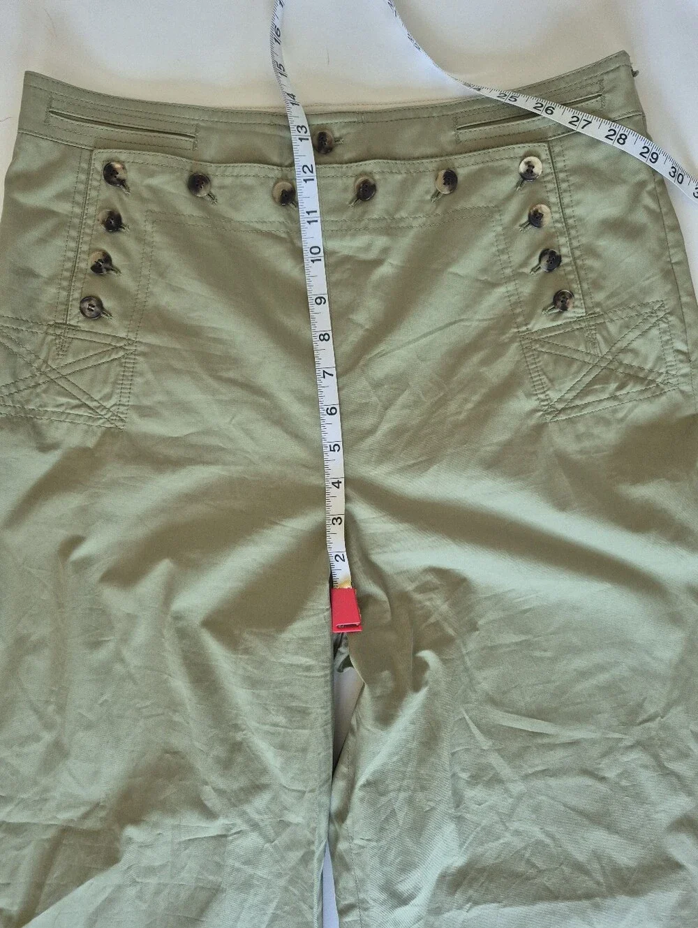 Tory Burch Pants Sailor Light Green Size 10